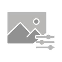 Photo Editing Tools Icon Design vector