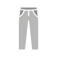 Pants Icon Design vector