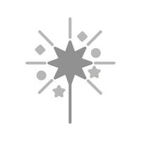 Sparklers Icon Design vector