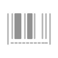 Barcode Stock Icon Design vector