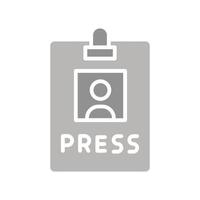 Press Pass Icon Design vector
