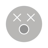 Dizzy Face Icon Design vector