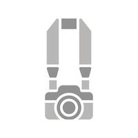 Camera Straps Icon Design vector