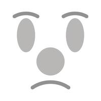 Clown Nose Icon Design vector