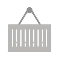 Barcode Sales Icon Design vector