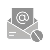 Junk Mail Icon Design vector