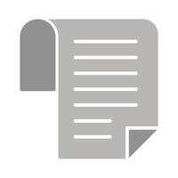 Document Icon Design vector
