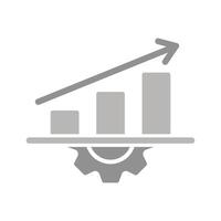 Performance Metrics Icon Design vector