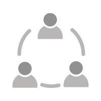 Editorial Team Icon Design vector