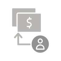 Compensation Package Icon Design vector