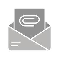 Attachment Clip Icon Design vector
