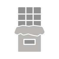 Chocolate Bar Icon Design vector