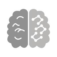 Machine Learning Icon Design vector