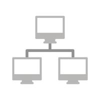 News Network Icon Design vector