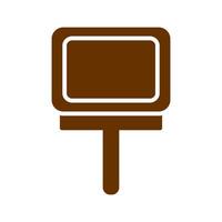 Billboard Icon Design vector