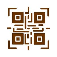 QR Code Reader Icon Design vector