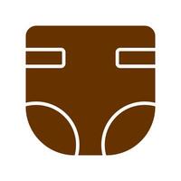 Diaper Changing Icon Design vector