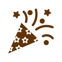 Confetti Icon Design vector