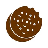 Baking Cookies Icon Design vector