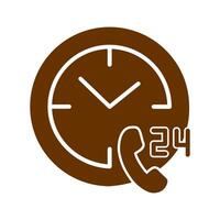 Phone Assistance Icon Design vector
