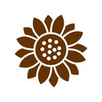 Sunflower Icon Design vector