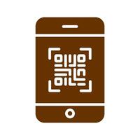 Scanning App Icon Design vector