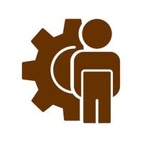 Management Icon Design vector