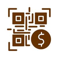 QR Code Payment Icon Design vector