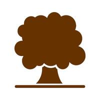 Deciduous Tree Icon Design vector