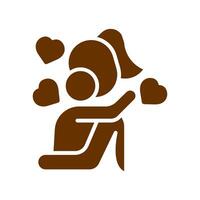 Hug Icon Design vector