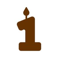 Age Number Icon Design vector