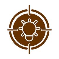 Idea Icon Design vector