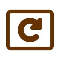 Refresh Symbol Icon Design vector