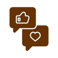 User Feedback Icon Design vector