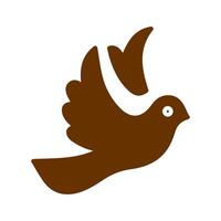 Dove of Peace Icon Design vector