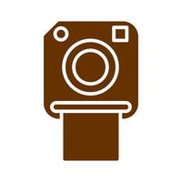 Vintage Cameras Icon Design vector