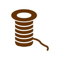 Thread Icon Design vector