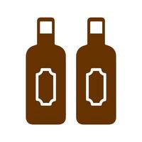 Wine Pairing Icon Design vector