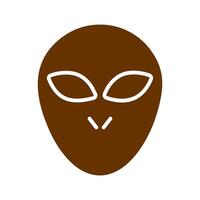 Alien Icon Design vector