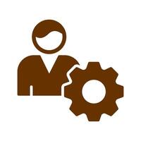 Professional Development Icon Design vector