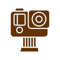 Camera Accessories Icon Design vector