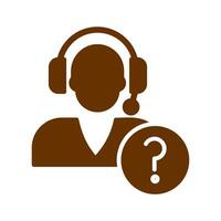 Help Request Icon Design vector