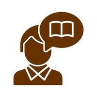 Storytelling Icon Design vector