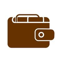 Wallet Icon Design vector