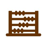 Abacus Icon Design vector