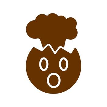 explotando cabeza icono diseño vector