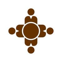 Work Culture Icon Design vector