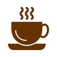 Hot Coffee Icon Design vector