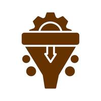 Conversion Rate Icon Design vector