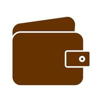Wallet Icon Design vector